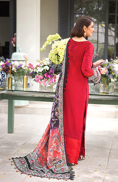 3 Piece Unstitched Luxury Embroidered Lawn-MLL-23-10