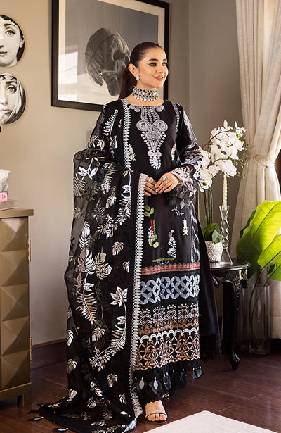 3 Piece Unstitched Luxury Embroidered Lawn-MLL-23-03