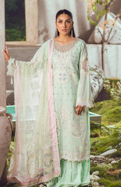 3 Piece Unstitched Luxury Embroidered Lawn-MLL-23-2-05
