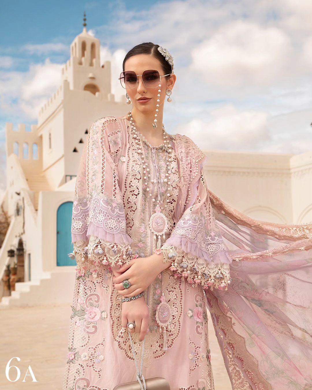 Maria-B Luxury Lawn (D # 6A)