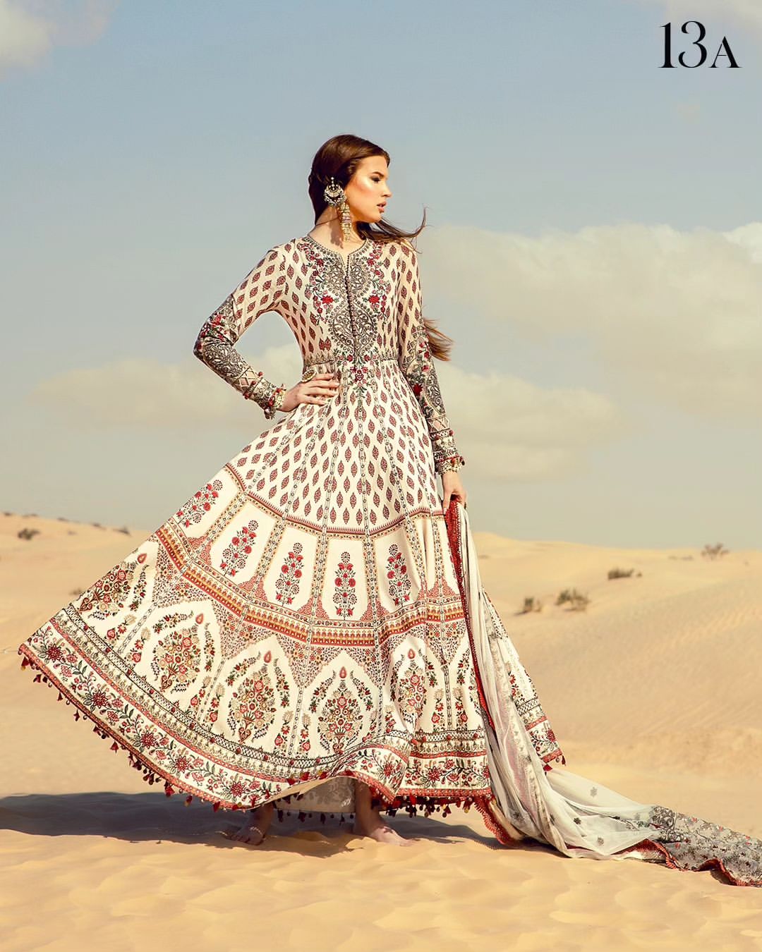 Maria-B Luxury Lawn (D # 13A)