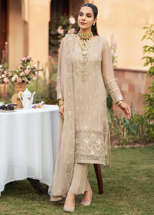 Merakish By Shahzeb Textiles Embroidered Chiffon (Amal)