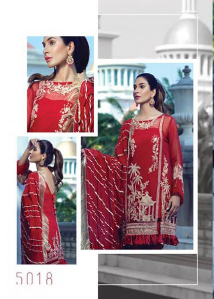 RANG RASIYA LUXURY EID CHIFFON COLLECTION-DESIGN - 5018