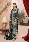 Forest Green Chiffon