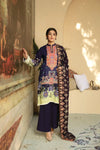 Zoha Suvic Lawn-Purple Pace