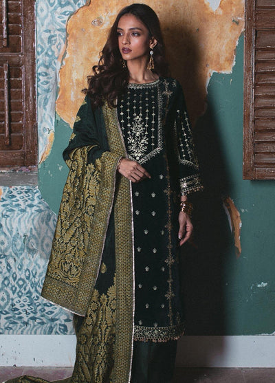 Qalamkar Embroidered Velvet (QV-07)