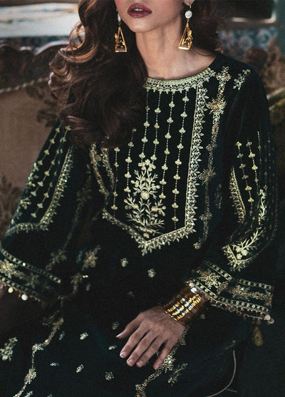 Qalamkar Embroidered Velvet (QV-07)