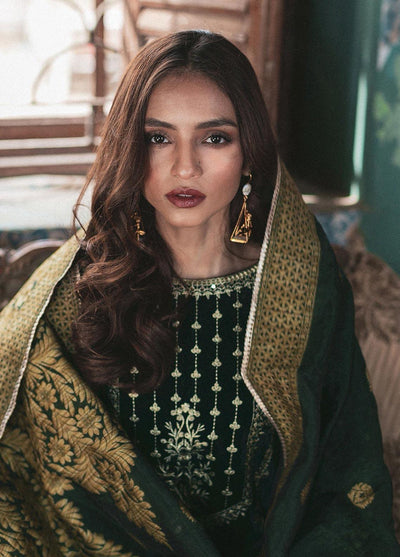 Qalamkar Embroidered Velvet (QV-07)